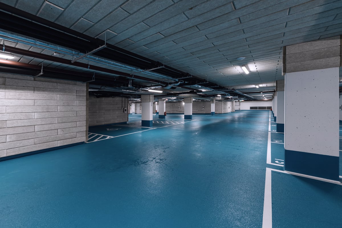 Tiefgarage mit 31 Plätzen